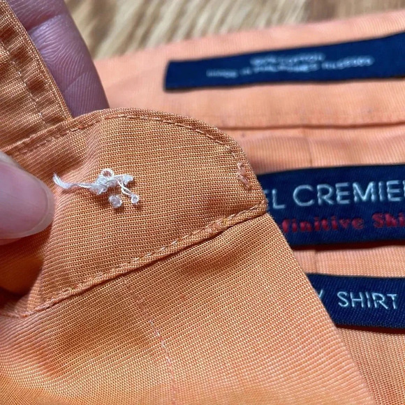 Daniel Cremieux Henry Shirt 100% Cotton Button Down Men’s 16.5/35 Dress Shirt - Picture 9 of 9